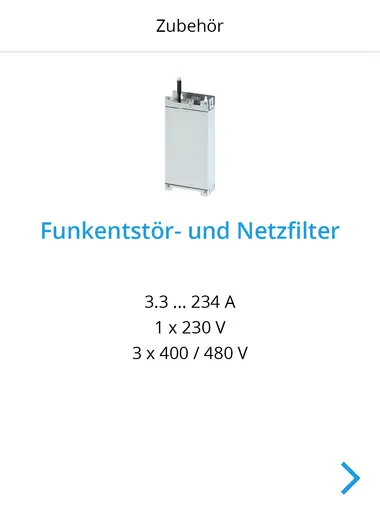 Lenze EMC Şebeke Filtresi