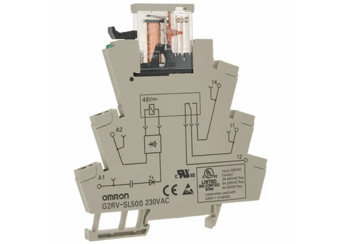 Omron G2RV-SL500 AC230 Ara Röle
