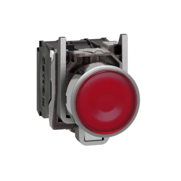 Schneider Electric XB4BW34B5 Metal Kırmızı Işıklı Buton