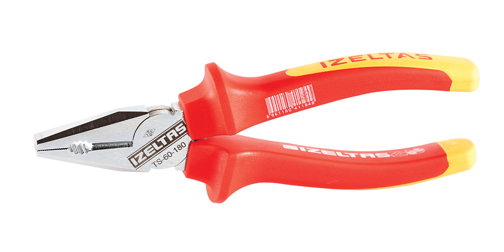 İzeltaş 3020 12 6160 160 mm 1000V İzoleli Kombine Pense