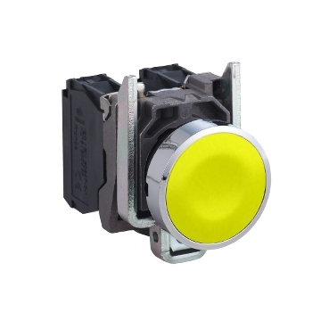 Schneider Electric XB4BA51 Harmony Sarı Buton